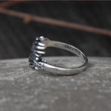 Ghost klauw sterling zilveren schedel ring