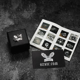 Goat head Sterling Silver Stud Satan Stud Earring