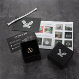 Gold Lightning Stainless Steel Ring