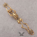 Gothic Body Skull Stainless Steel Bracelet