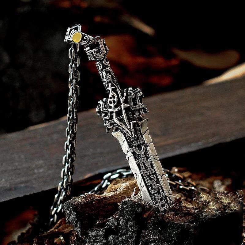 Antiquity Broken Sword 925 Silver Pendant – GTHIC