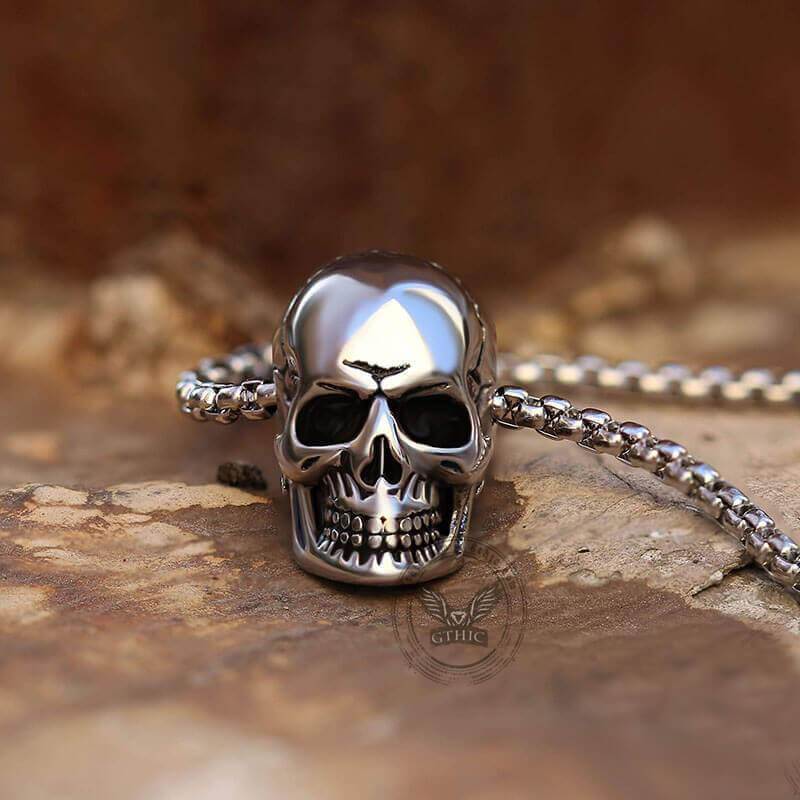 Metal chain Skull