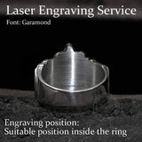 Classic Masonic Symbol Stainless Steel Freemason Ring - GTHIC