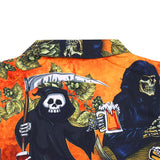 Chemise de crâne de polyester de bière de boisson d'Hawaï