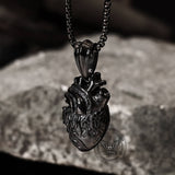 Heart Stainless Steel Open Necklace
