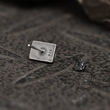 Hearts Poker Sterling Silver Stud Earrings