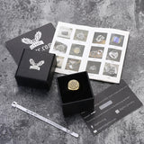 Hexagram 12 Zodiac Sign Stainless Steel Ring