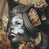 Japanese Geisha Sterling Silver Skull Ring | Gthic.com