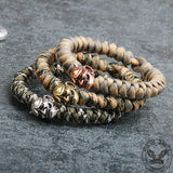 Japanese Oni Alloy 7 Core Paracord Bracelet | Gthic.com