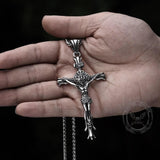 Jesus’ Suffering Stainless Steel Pendant | Gthic.com