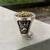 King of the Prairie Sterling Silver Animal Ring | Gthic.com
