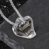 Kobe Japan Fangs Ghost Stainless Steel Pendant | Gthic.com