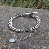 Lightning OT Stainless Steel Bracelet | Gthic.com