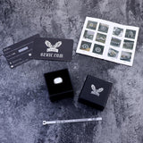 Square Shell Stainless Steel Minimalism Ring