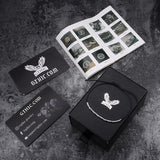 Never Give Up Morse Code Sterling Silver Bracelet