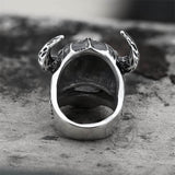 Nordic God of War Viking Warrior Skull Ring | Gthic.com
