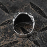 Nordic Bear Paw Stainless Steel Viking Ring