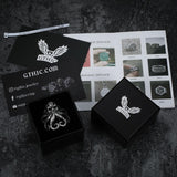 Octopus Skull Sterling Silver Animal Ring