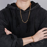 Pig Nose Stainless Steel Necklace