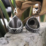 Kraken Octopus Totenkopfring aus Edelstahl