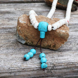 Prayer Beads Turquoise Necklace