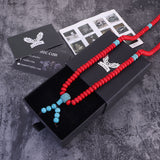 Prayer Beads Turquoise Necklace