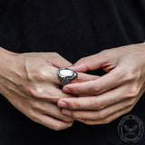 Punk Predator Elder Stainless Steel Ring
