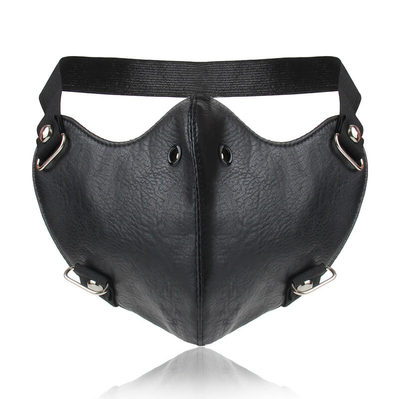 Punk Style Leather Half Facemask – GTHIC