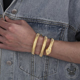 Rattlesnake Stainless Steel Snake Bracelet