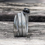 Rattlesnake Stainless Steel Snake Bracelet