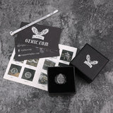 Retro Sigil of Lucifer Stainless Steel Ring