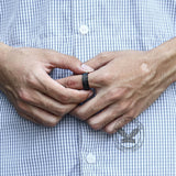 Celtic Knot Stainless Steel Viking Spinner Ring