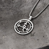 Sigil of Lilith Stainless Steel Necklace | Gthic.com