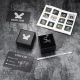 Snake Vertebrae Bone Stainless Steel Skull Ring