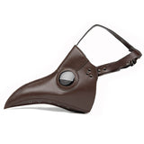 Steampunk Plague Doctor Pu Leather Costume Facemask