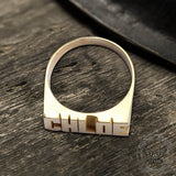 Sterling Silver Custom Name Ring