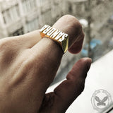 Sterling Silver Custom Name Ring