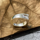 Sterling Silver Custom Script Name Ring | Gthic.com