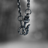 Sterling Silver Skull Chain