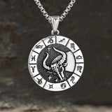 Taurus Stainless Steel Pendant 01 | Gthic.com