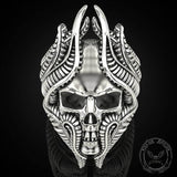 Tentacles Sterling Silver Skull Ring | Gthic.com