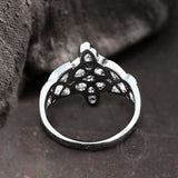 Triquetra Irish Celtics Stainless Steel Viking Ring | Gthic.com
