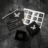 Unique Chain Stainless Steel Asymmetric Ring