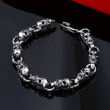 Vampire Skull Stainless Steel Bracelet | Gthic.com