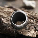 Vegvisir Magic Compass Stainless Steel Viking Ring