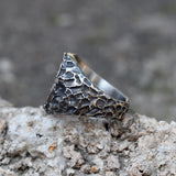 Vegvisir Magic Compass Stainless Steel Viking Ring | Gthic.com