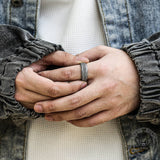 Viking Celtic Knot Stainless Steel Spinner Ring