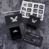 Viking Runes Stainless Steel Chain Spinner Ring