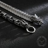 Vintage Dragon Stainless Steel Bracelet