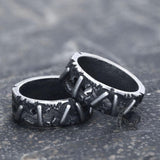 Vintage Frankenstein Flesh Stainless Steel Ring | Gthic.com